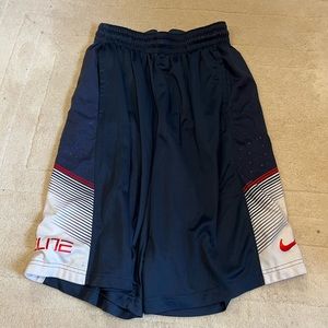 Mens size M Nike elite basketball shorts